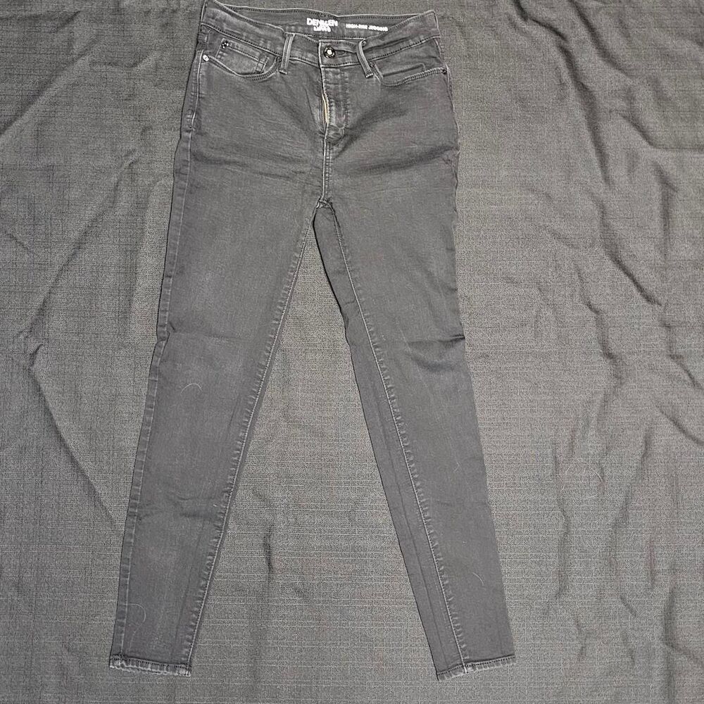 Denizen Women's Black and Grey Jeans